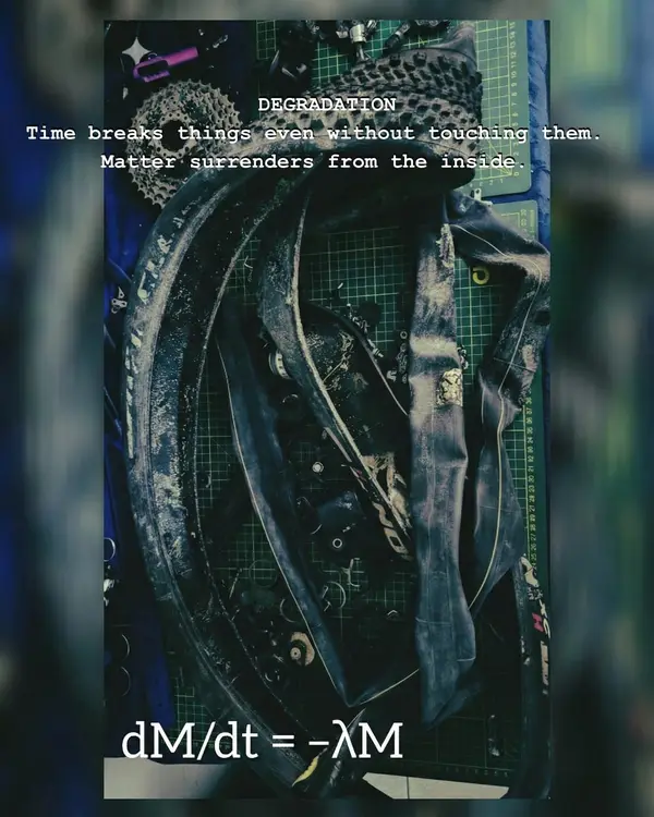 DEGRADATION — Scientific Noir — BikeLab Studio Trujillo